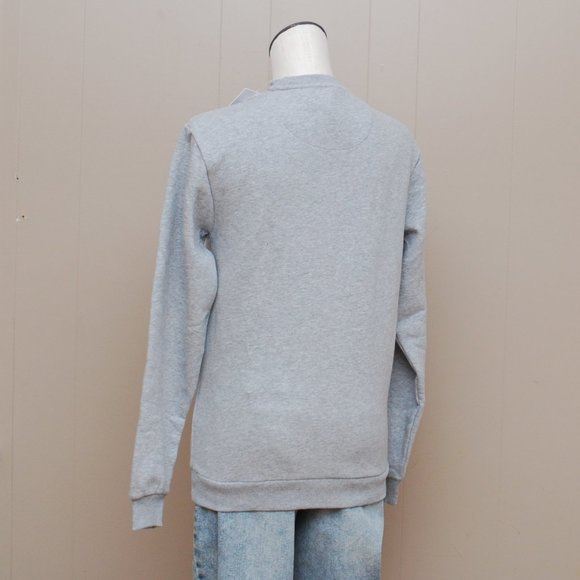 Denim and Flower Women's Grey Christmas Sweater - Picture 4 of 5